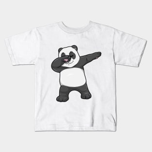 Panda at Hip Hop Dance Dab Kids T-Shirt